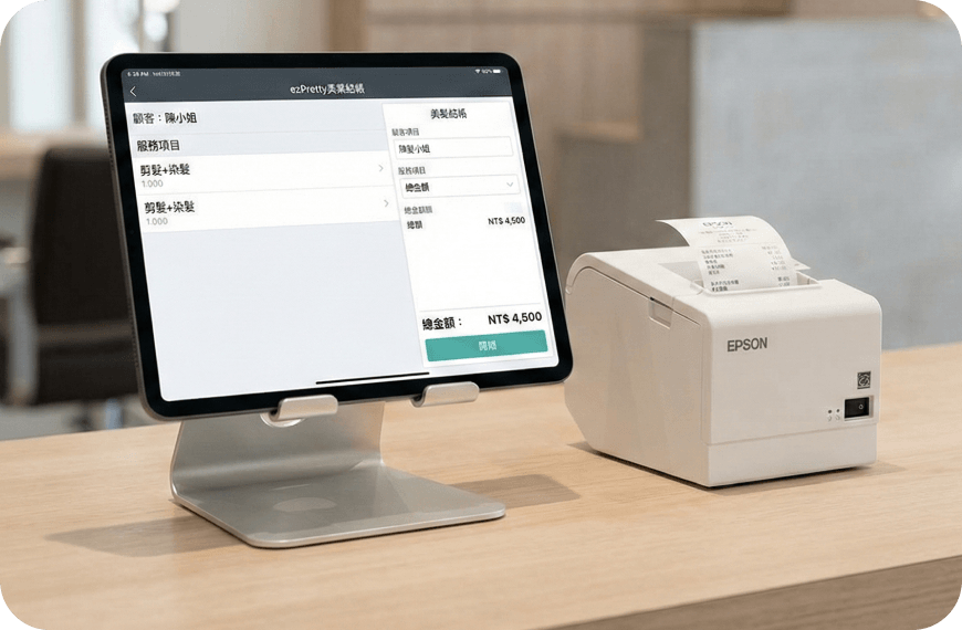 ezPretty POS 繁雜瑣事一機搞定自動化薪資與庫存管理